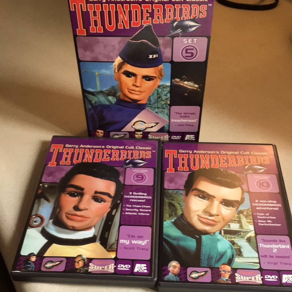 Gerry Anderson’s original 1960’s cult classic Thunderbirds.